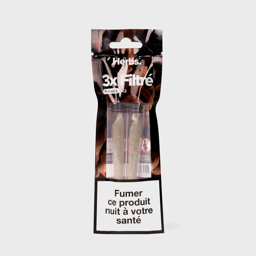 Pre-Roll - 3x Filtré CBD