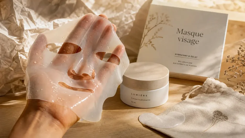 Masque soin visage : hydratant, purifiant ou bio-cellulose, quel format pour quel besoin ?
