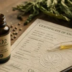 Quelle huile CBD choisir : flacon d’huile CBD, CO2 supercritique et certificat d’analyse