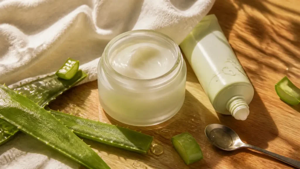 Peau hydratée, fini net, rougeurs en moins : que vaut vraiment une crème aloe vera visage ?