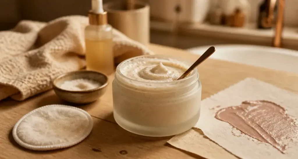 Grains mécaniques ou acides chimiques : quelle crème exfoliante visage choisir pour votre type de peau ?