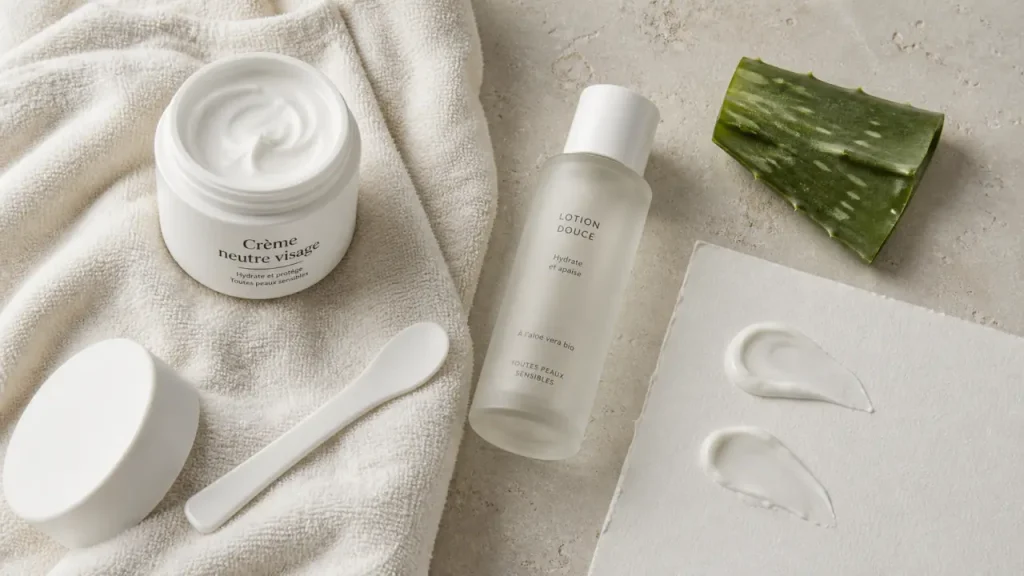 Crème hydratante neutre visage Centifolia : sans parfum, familiale, mais pas pour toutes les peaux