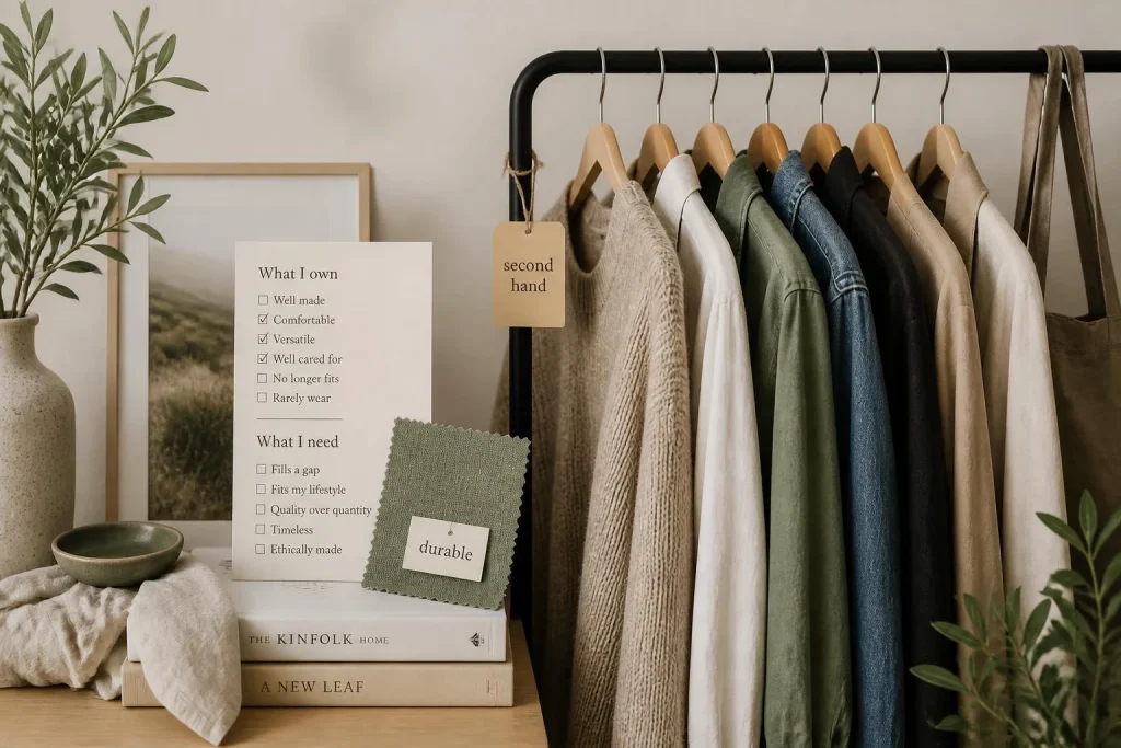 Trier son dressing, acheter d’occasion, faire durer : la garde-robe écoresponsable en pratique