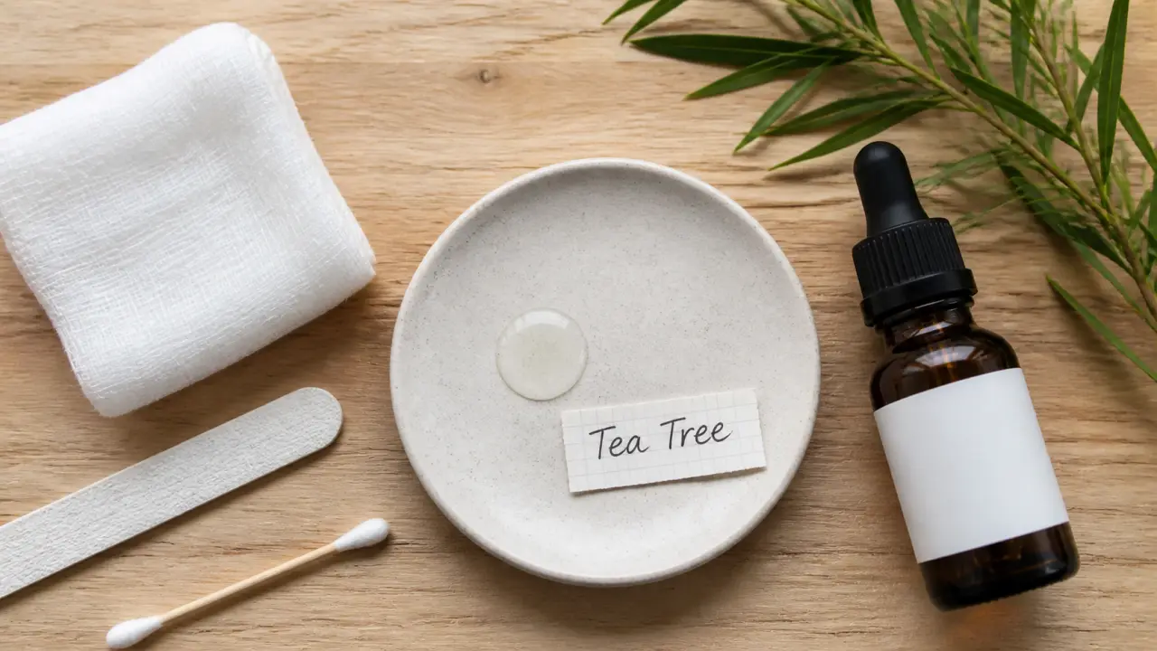 Tea tree, huiles essentielles pour mycoses des ongles : dilution et prévention des récidives