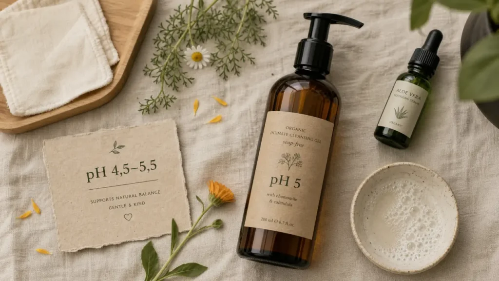 Savon intime bio : pH, labels et ingrédients à éviter