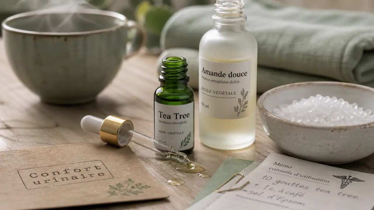 Huiles essentielles infection urinaire : tea tree et conseils d’utilisation
