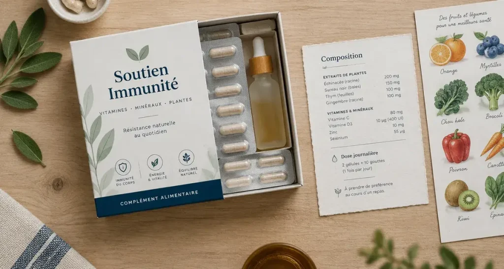 Complément alimentaire pour l’immunité : un soutien ciblé, pas un remède universel