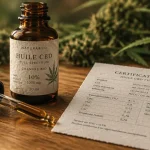 Huile cbd full spectrum effets et risque THC, CoA