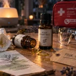 Huiles essentielles danger : goutte avalée, risque et centre antipoison