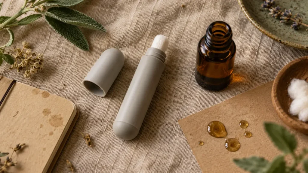 Inhalateur d’huiles essentielles : un stick personnel à remplir, utiliser et conserver correctement